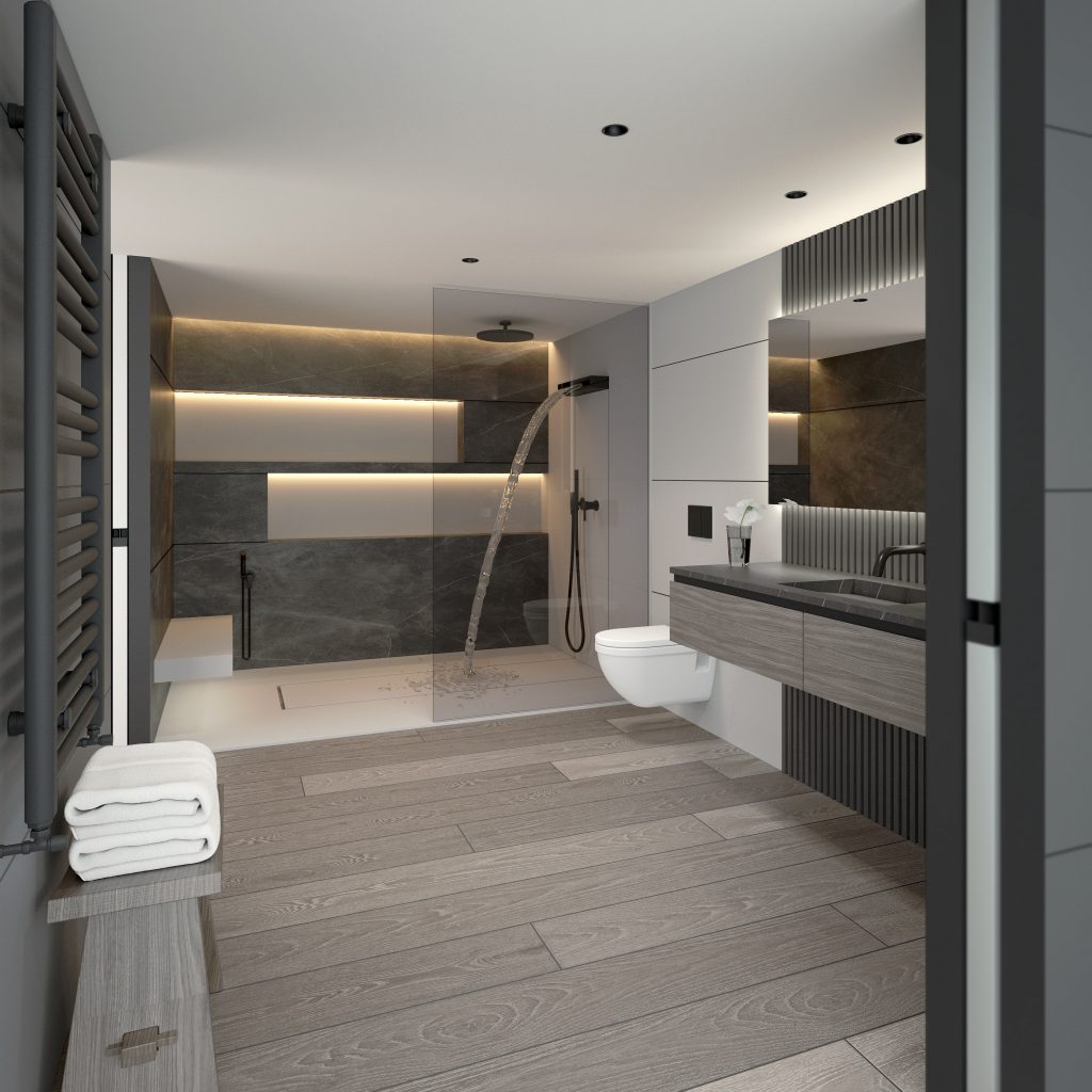 Baño alto standing mdsign